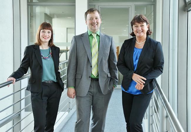 StarterCenter Gründerteam v.l.n.r. Nadine Sommer, Michael Reichert, Jutta Raith